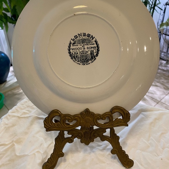 VINTAGE SOUVENIR LONDON ENGLAND PLATE - Picture 3 of 5